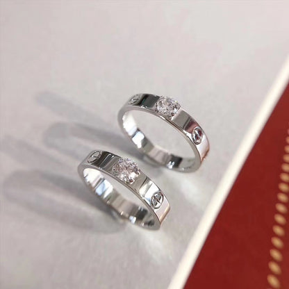 [LUXORA]LOVE RING 3.6MM 1 BIG DIAMOND