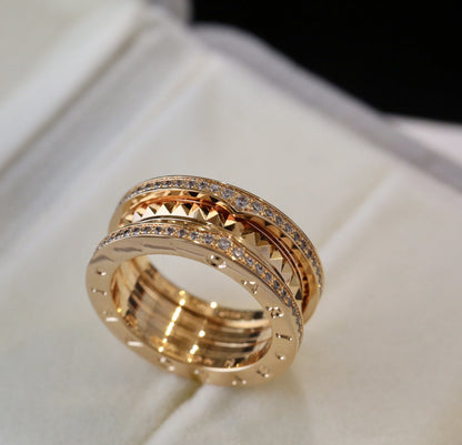 [LUXORA]ZERO 1 GOLD DIAMOND RING