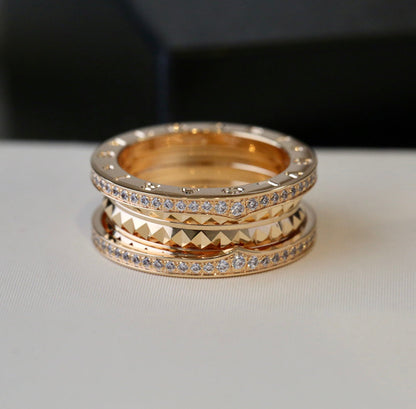 [LUXORA]ZERO 1 GOLD DIAMOND RING