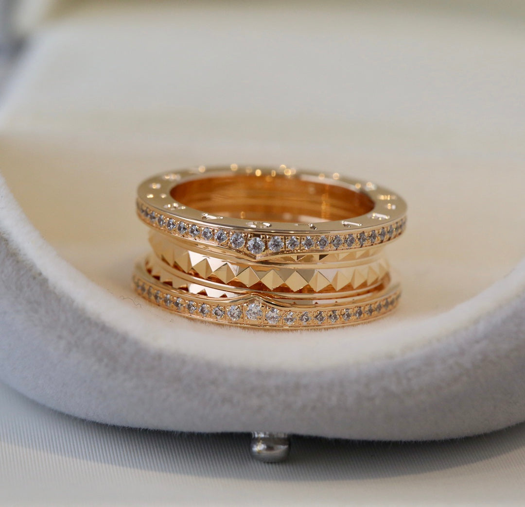 [LUXORA]ZERO 1 GOLD DIAMOND RING