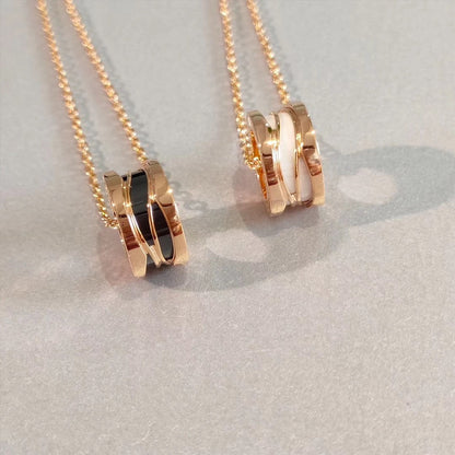 [LUXORA]ZERO 1 NECKLACE PINK GOLD