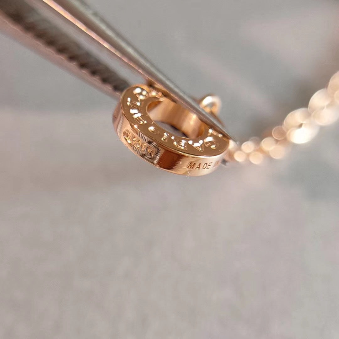 [LUXORA]ZERO 1 NECKLACE PINK GOLD