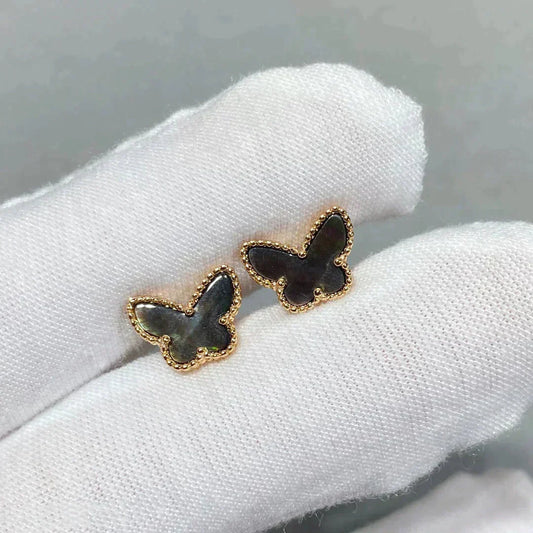 [LUXORA]BUTTERFLY DUNKEL MOP OHRRINGE