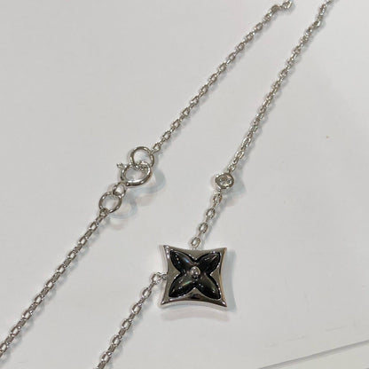 [LUXORA]STAR BLACK MOP NECKLACE