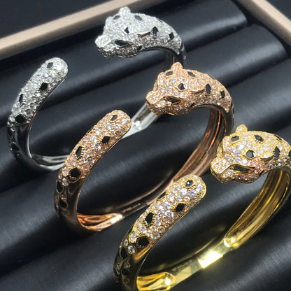 [LUXORA]PANTHERE BIG BRACELET DIAMONDS