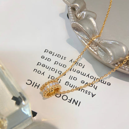 [LUXORA]PERLEE DIAMOND NECKLACE