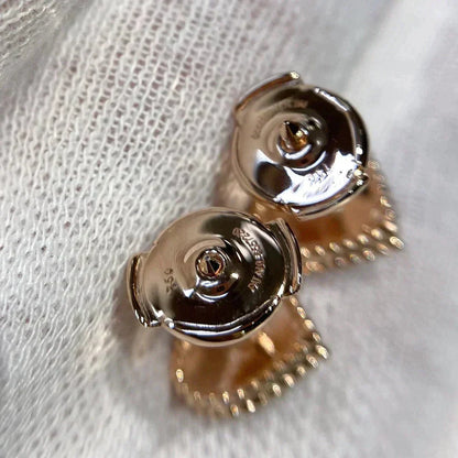 [LUXORA]HEART CARNELIAN STUD EARRINGS