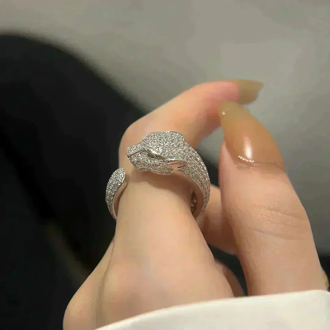 [LUXORA]PANTHERE 5.5MM ALL DIAMOND RING