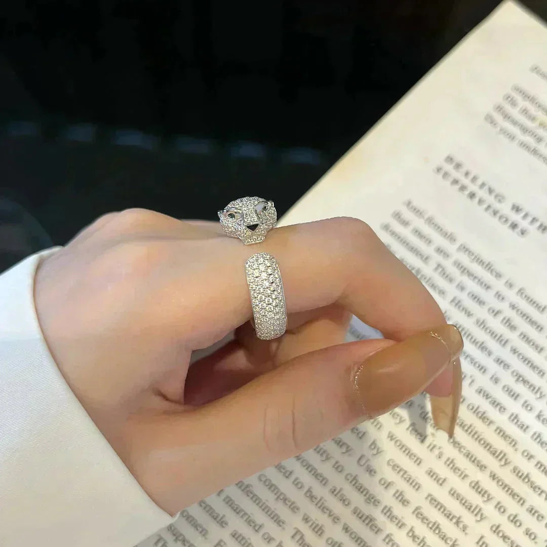 [LUXORA]PANTHERE 5.5MM ALL DIAMOND RING