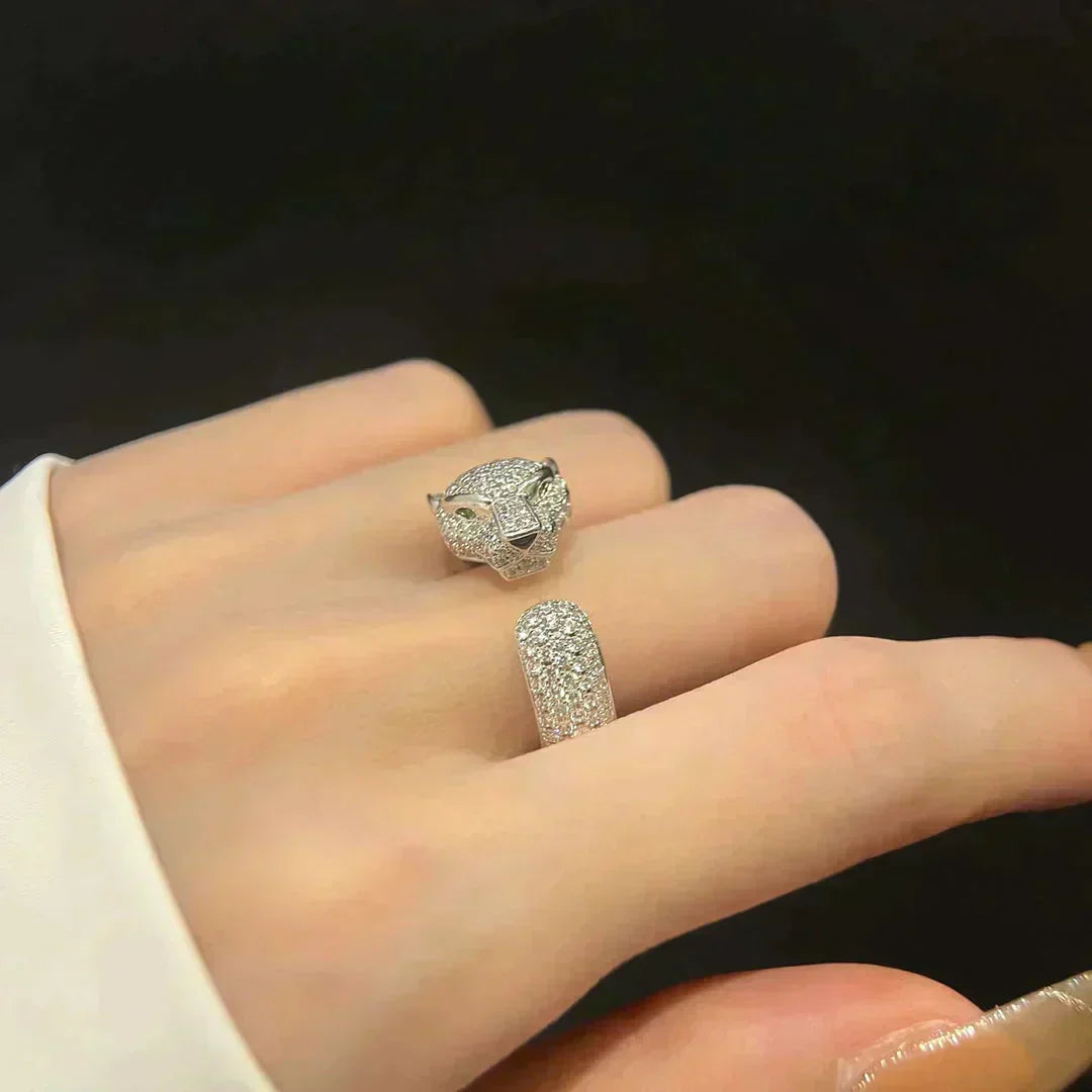 [LUXORA]PANTHERE 5.5MM ALL DIAMOND RING