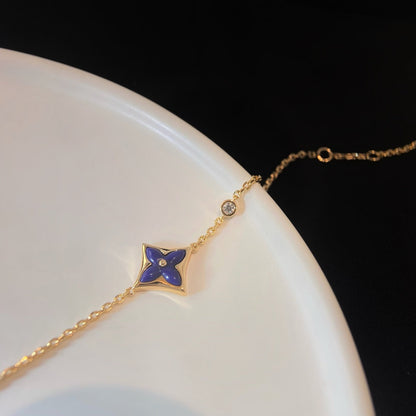 [LUXORA]COLOR STAR PINK GOLD DIAMOND BRACELET