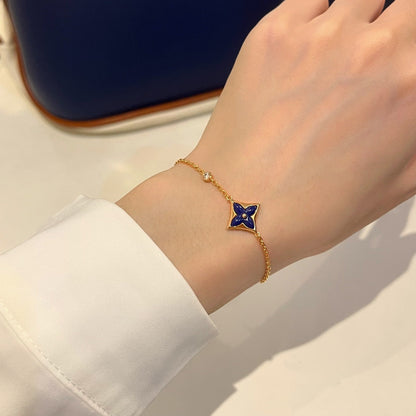 [LUXORA]COLOR STAR PINK GOLD DIAMOND BRACELET