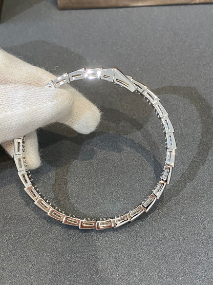 [LUXORA]SERPENTI BRACELET DIAMONDS SILVER