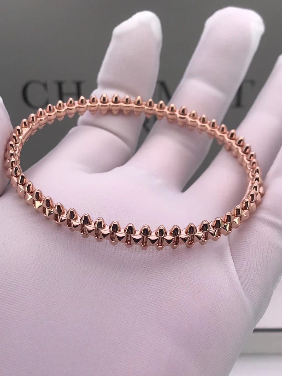 [LUXORA]CLASH PINK GOLD BRACELET
