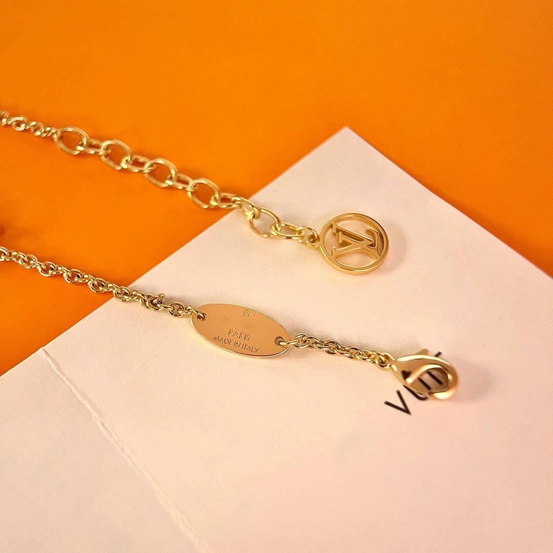 [LUXORA]LOGO STAR MOTIF GOLD BRACELET