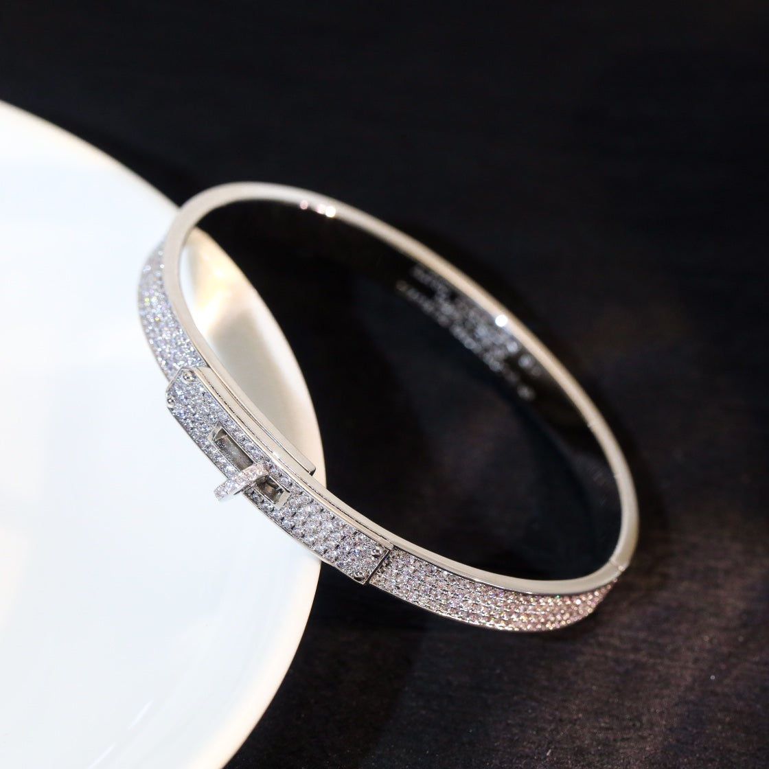 [LUXORA]KELLY BRACELET DIAMOND PAVED