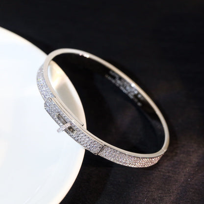 [LUXORA]KELLY BRACELET DIAMOND PAVED