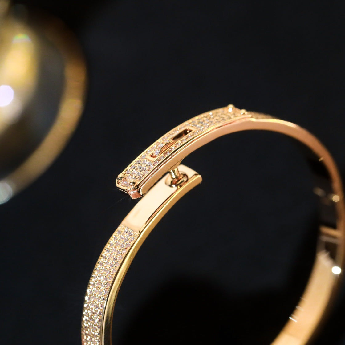[LUXORA]KELLY BRACELET DIAMOND PAVED