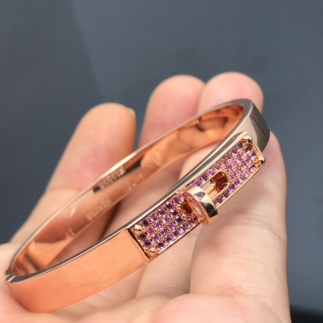 [LUXORA]KELLY BRACELET PINK DIAMOND