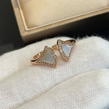 [LUXORA]DREAM MOP DIAMOND OPEN RING