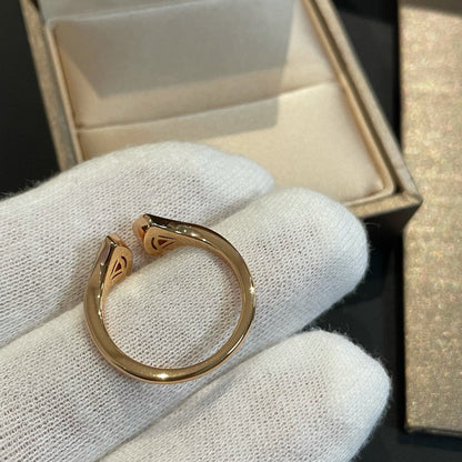 [LUXORA]DREAM MOP DIAMOND OPEN RING