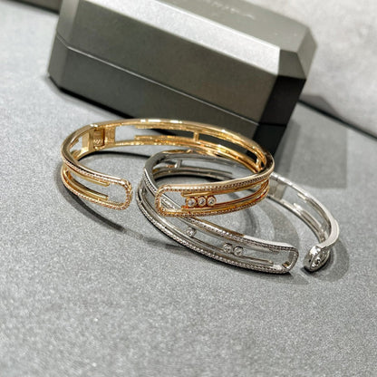 [LUXORA]MOVE 10TH PAVED DIAMOND BRACELET