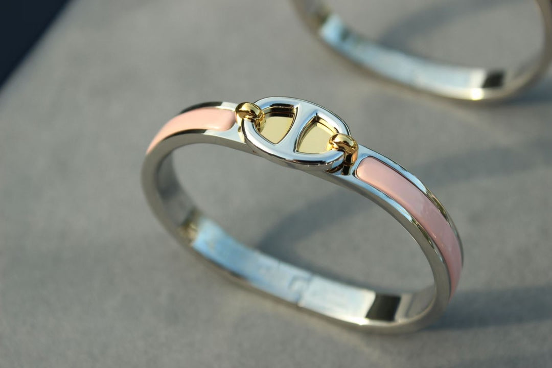 [LUXORA]CLIC CHAINE SILVER BRACELET