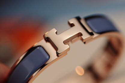 [LUXORA]H BRACELET 12MM BLUE GRAY