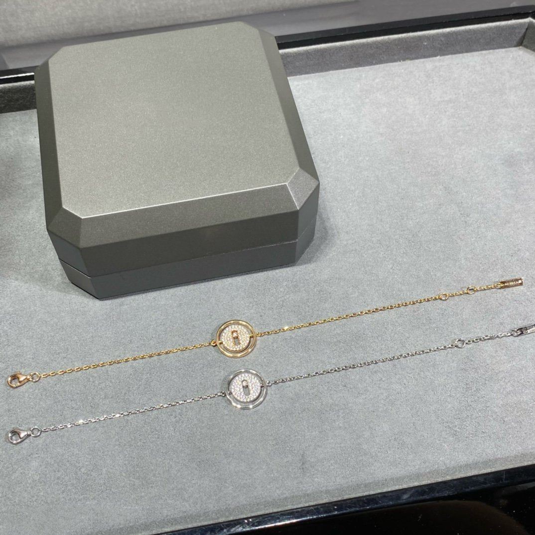 [LUXORA]Demo MOVE DIAMOND PAVED BRACELET