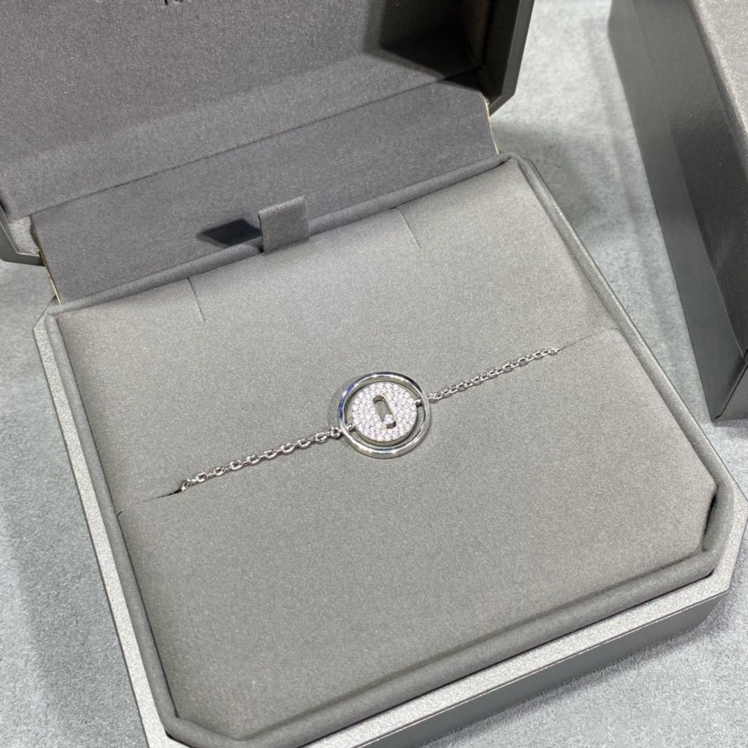 [LUXORA]Demo MOVE DIAMOND PAVED BRACELET