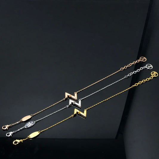 [LUXORA]VOLT LV LOGO BRACELET
