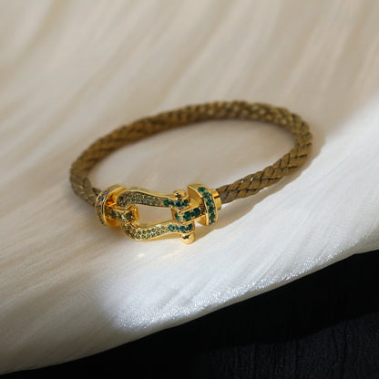 [LUXORA]FORCE 10 GOLD GREEN DIAMOND PAVED