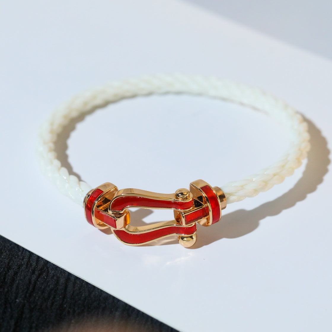 [LUXORA]FORCE 10 WHITE TEXTILE DIAMOND PAVED