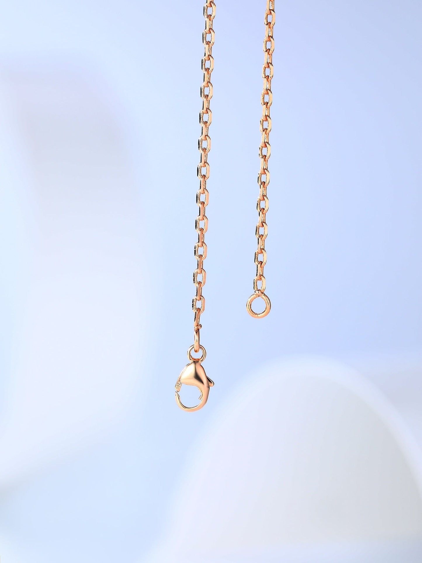 [LUXORA]H CAGE PINK GOLD NECKLACE