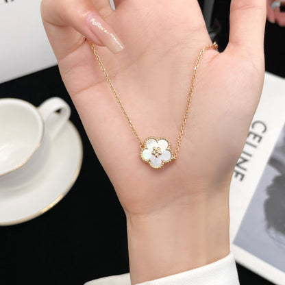 [LUXORA]LUCKY SPRING ROSE GOLD MOP BRACELET