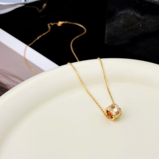 [LUXORA]BEE MINI PEDANT DIAMOND NECKLACE