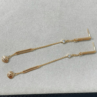[LUXORA]CHAINE CHAOS DIAMOND DROP EARRINGS