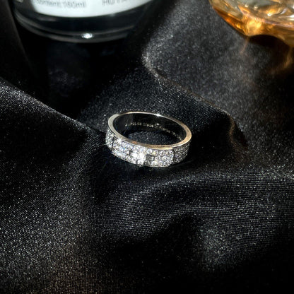 [LUXORA]KELLY SILVER DIAMOND RING