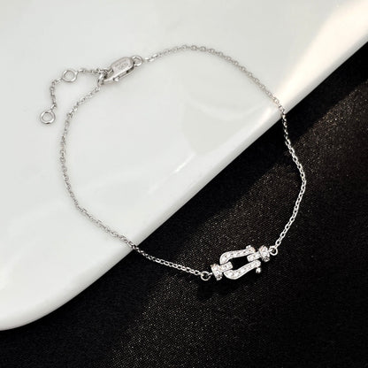 [LUXORA]FORCE 10 FULL DIAMOND BUCKLE CHAIN LINK MINI MODEL