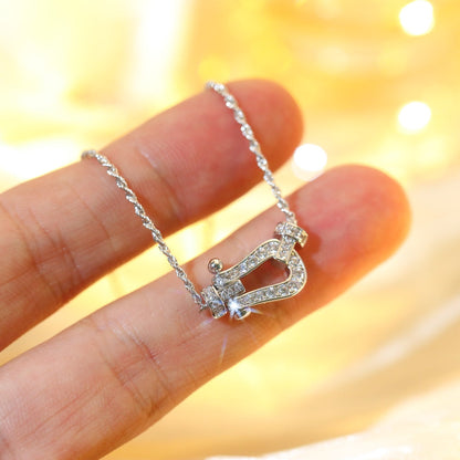 [LUXORA]FORCE 10 DIAMOND SILVER NECKLACE MINI MODEL