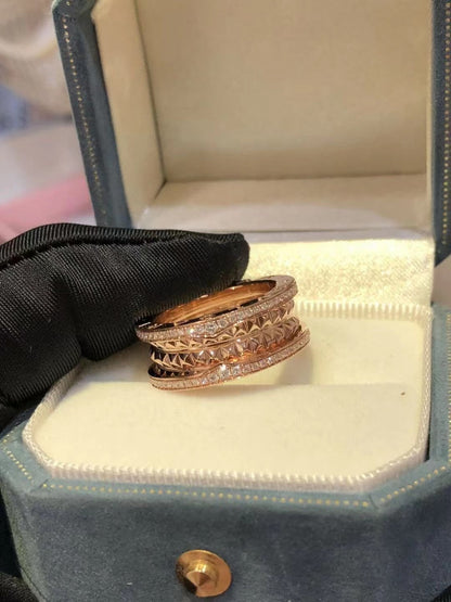 [LUXORA]ZERO 1 ROCK DIAMOND PINK GOLD