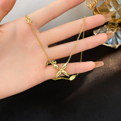 [LUXORA]LOUISETTE GOLD NECKLACE