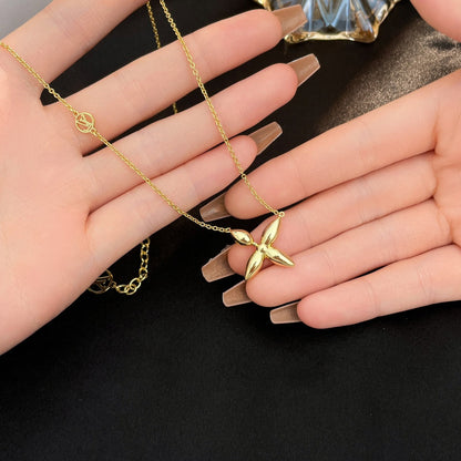 [LUXORA]LOUISETTE GOLD NECKLACE