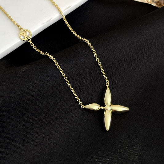 [LUXORA]LOUISETTE GOLD NECKLACE