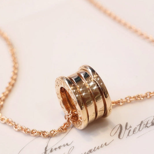 [LUXORA]ZERO 1 PINK GOLD NECKLACE