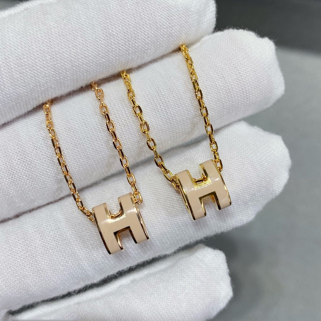 [LUXORA]MINI POP H NECKLACE