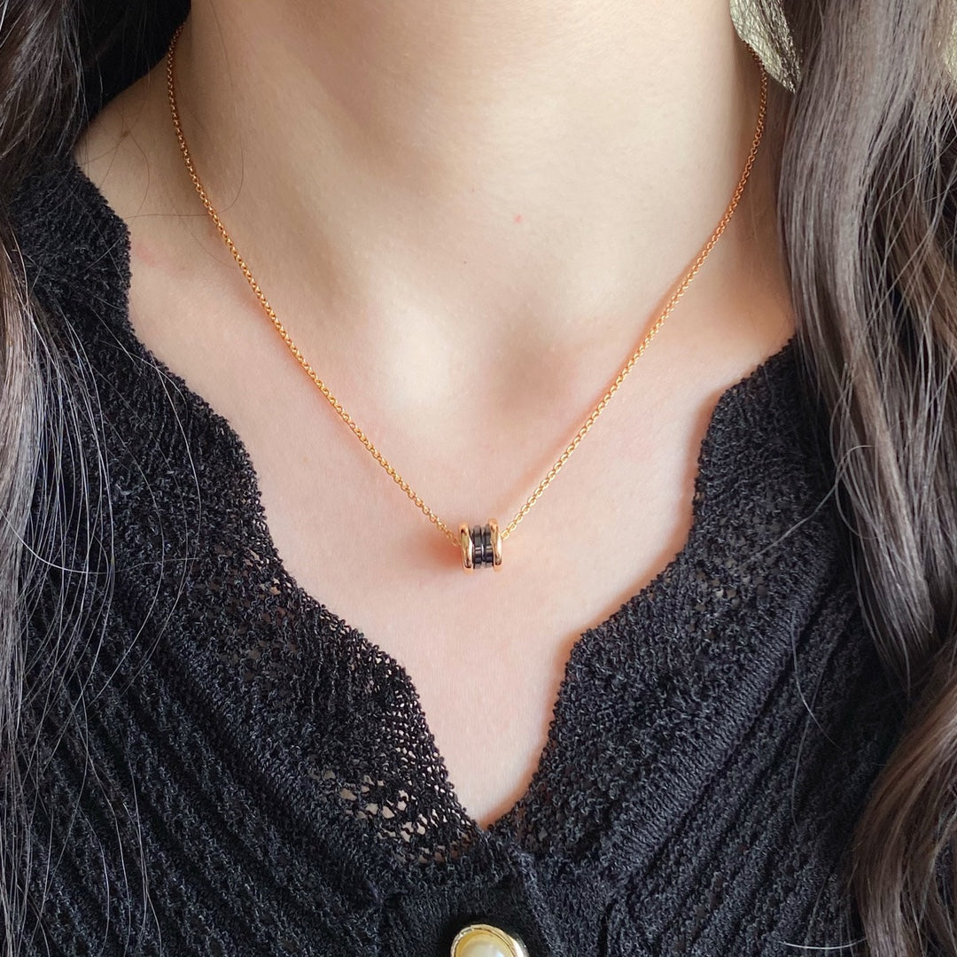 [LUXORA]ZERO 1 CERAMIC MINI NECKLACE