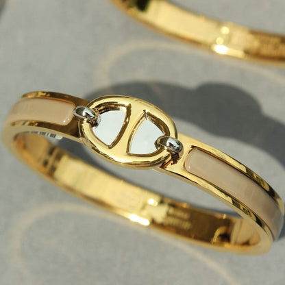 [LUXORA]CLIC CHAINE GOLD BRACELET