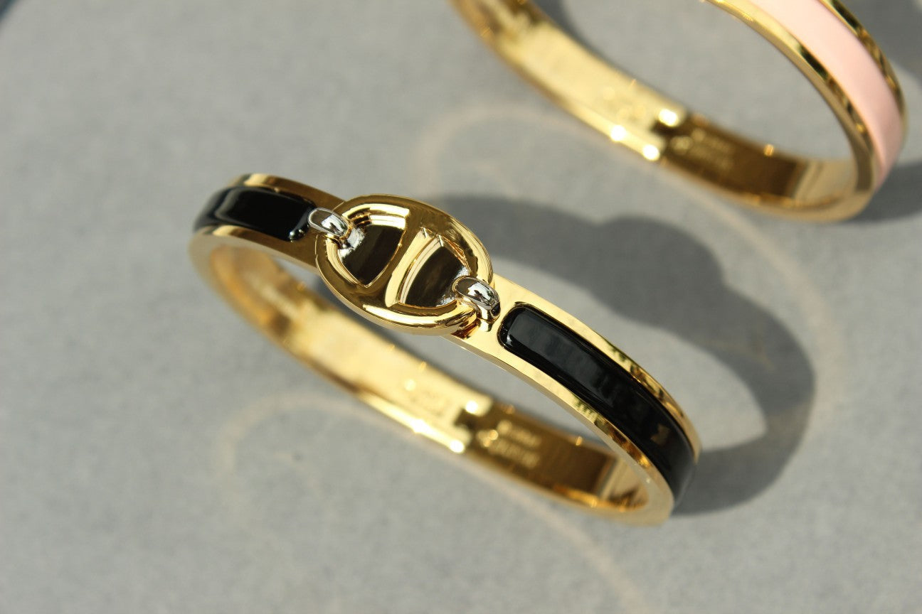 [LUXORA]CLIC CHAINE GOLD BRACELET