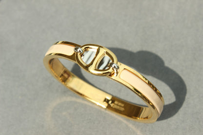 [LUXORA]CLIC CHAINE GOLD BRACELET